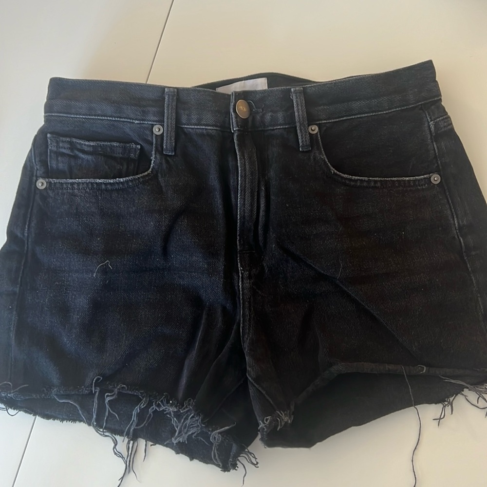 Frame Le Brigitte Distressed Denim Short